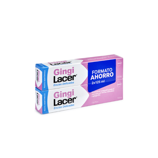 Gingilacer Con Fluor Formato Ahorro 2X125Ml