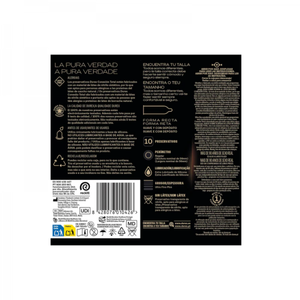Durex conexion total XL 10preservativos