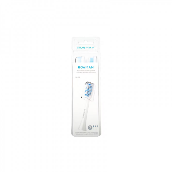 Recambio cepillo dental electrico roaman 3 unidades