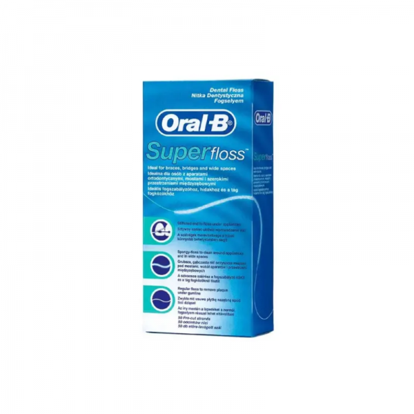 Oralb Seda Dental Superfloss 50 M