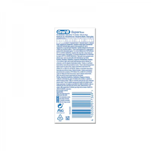Oralb Seda Dental Superfloss 50 M 2