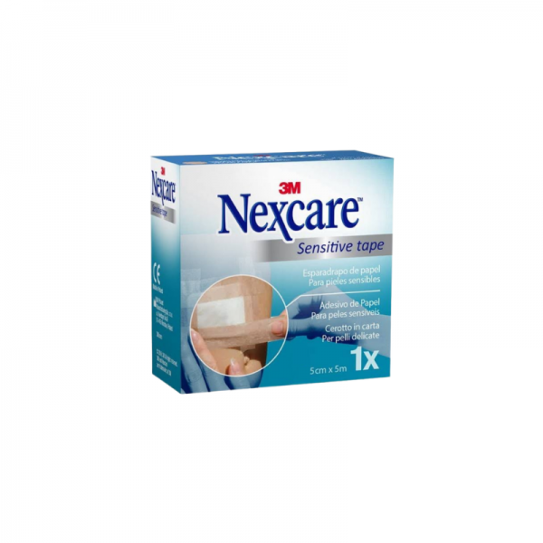 Esparadrapo hipoalergico 3M nexcare sensitive 5 m x 2,5...