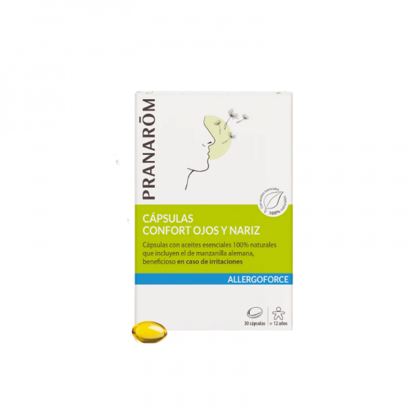 Allergoforce Pranarom Capsulas Confort Ojos Y Nariz 30 Caps
