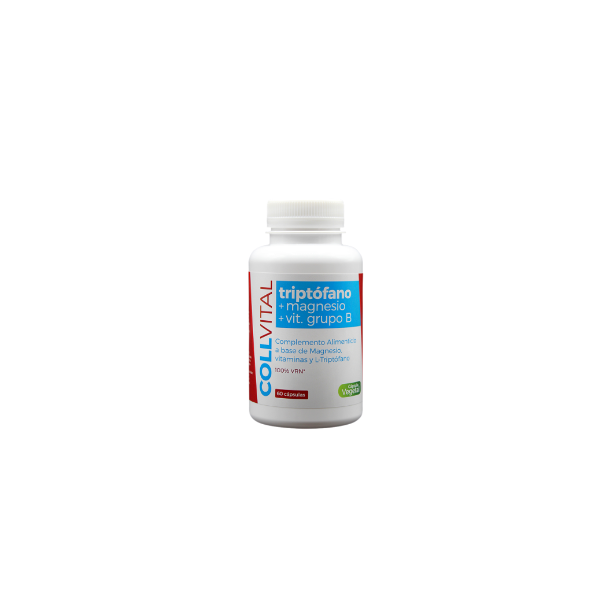 Collvital triptofano+magnesio+vit grupo b 60...