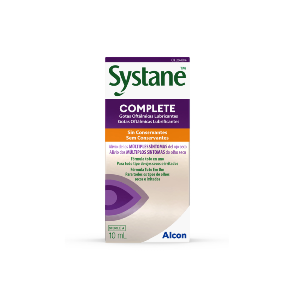 Systane Complete Gotas Oftalmicas Lubricantes 10 Ml