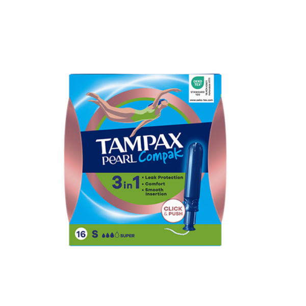 Tampax compak pearl super