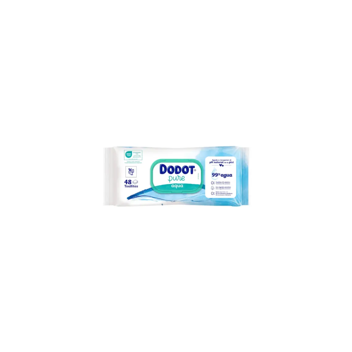 Dodot aqua pure toallitas humedas para bebes 48...