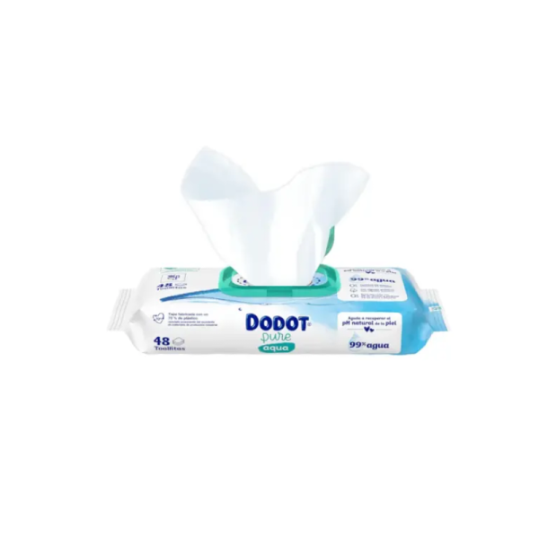 Dodot aqua pure toallitas humedas para bebes 48 unidades