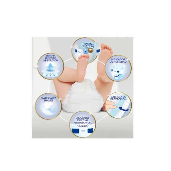 Pañal infantil dodot sensitive talla 1
