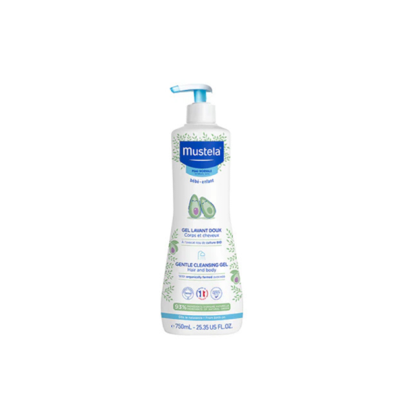 Mustela Bebe Gel Dermolimpiador 500 Ml