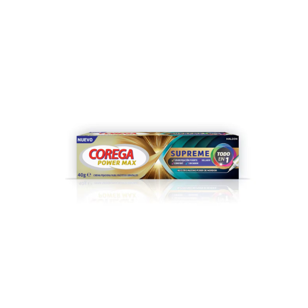 Corega power max supreme todo en 1 40 g