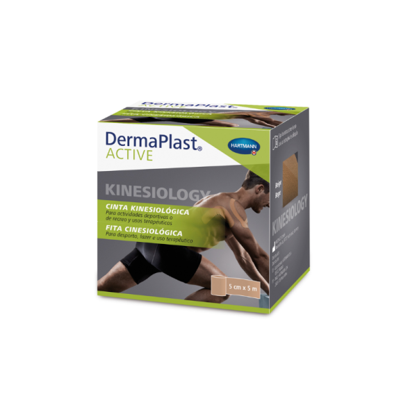 Cinta kinesiology color beige 5cm x 5m