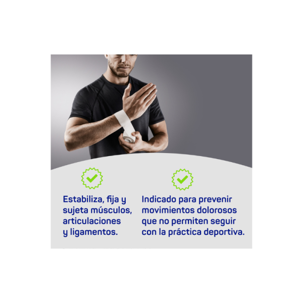 Esparadrapo dermoplast active deportivo 3,7 cm x 7 m