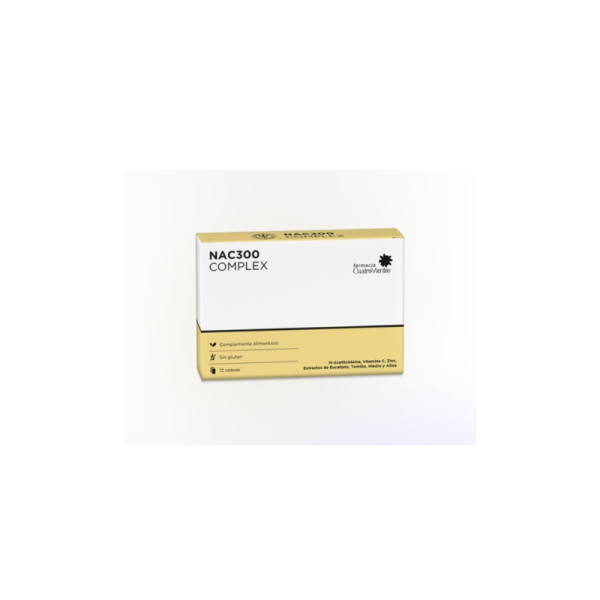 Mucoflu 300 12 Sobres Cuatro Vientos