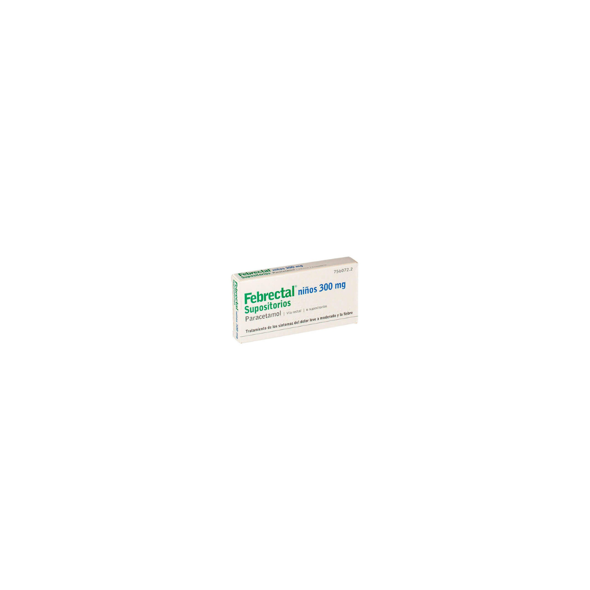 Febrectal Niños 300 Mg Supositorios, 6...