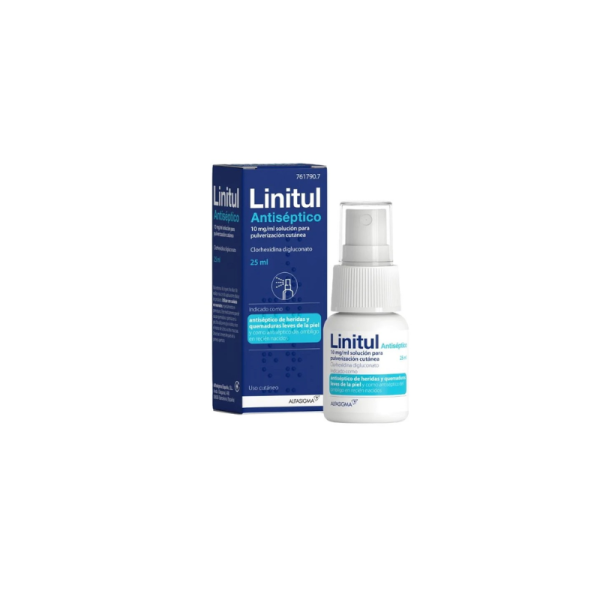 Linitul antiseptico 10 mg/ml solucion para pulverizar 25 ml