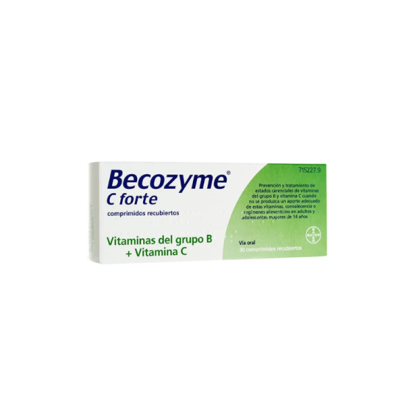 Becozyme C Forte, 30 Comprimidos