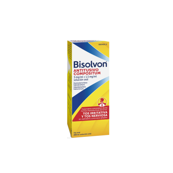 Bisolvon Antitusivo Compositum 3 Mg/Ml + 1,5 Mg/Ml...