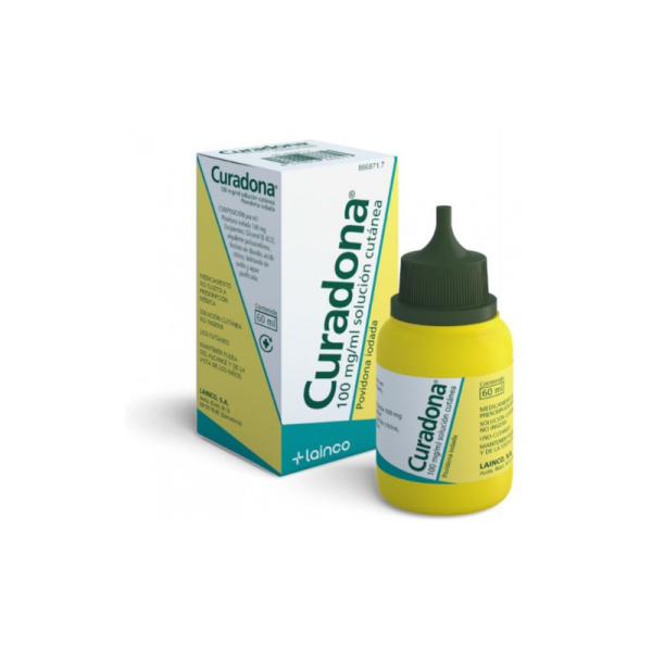Curadona 100 Mg/Ml Solucion Cutanea, 1 Frasco De 60 Ml