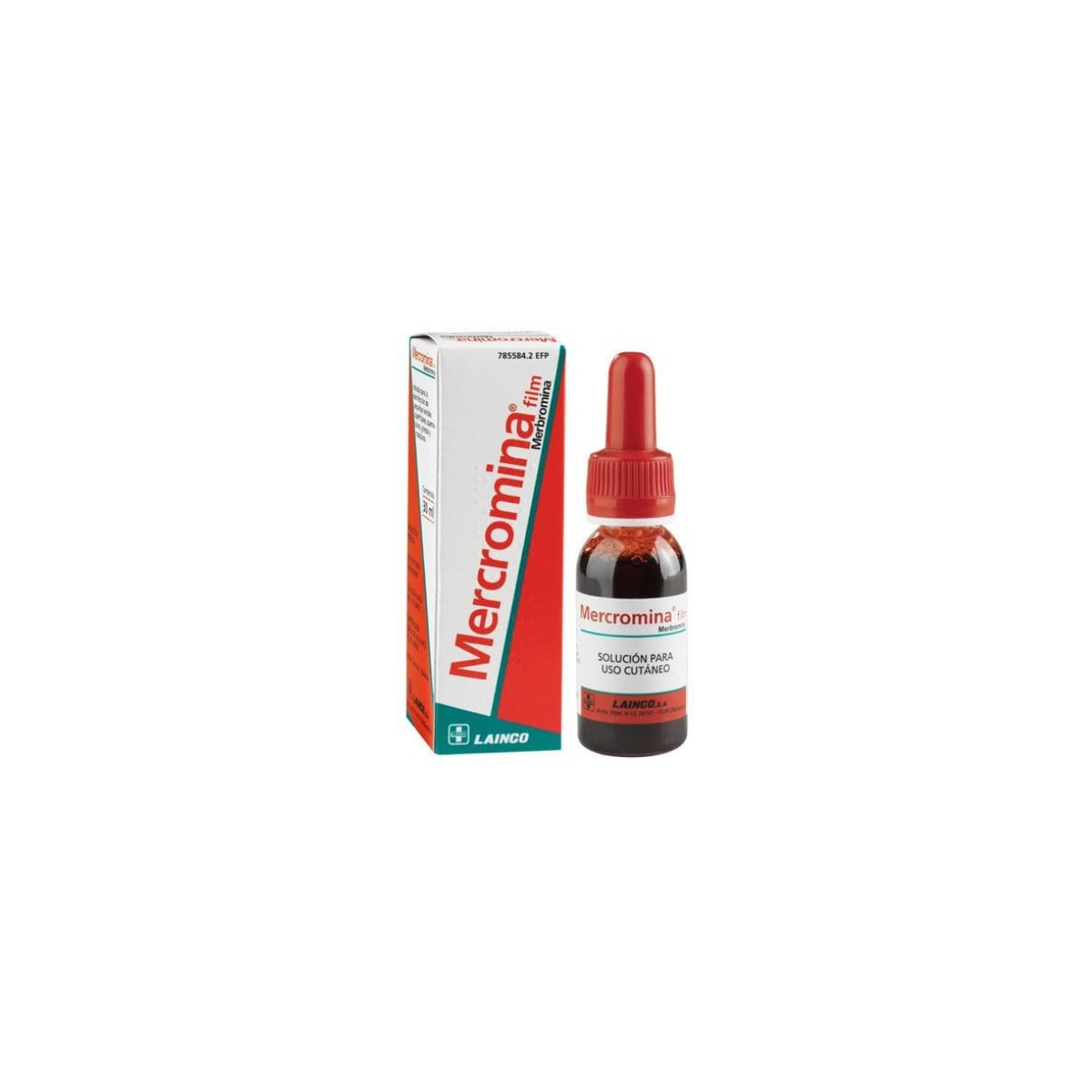 Mercromina Film, 1 Frasco De 30 Ml