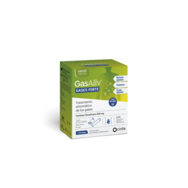 Sante verte gasaliv gases forte 20 stickes