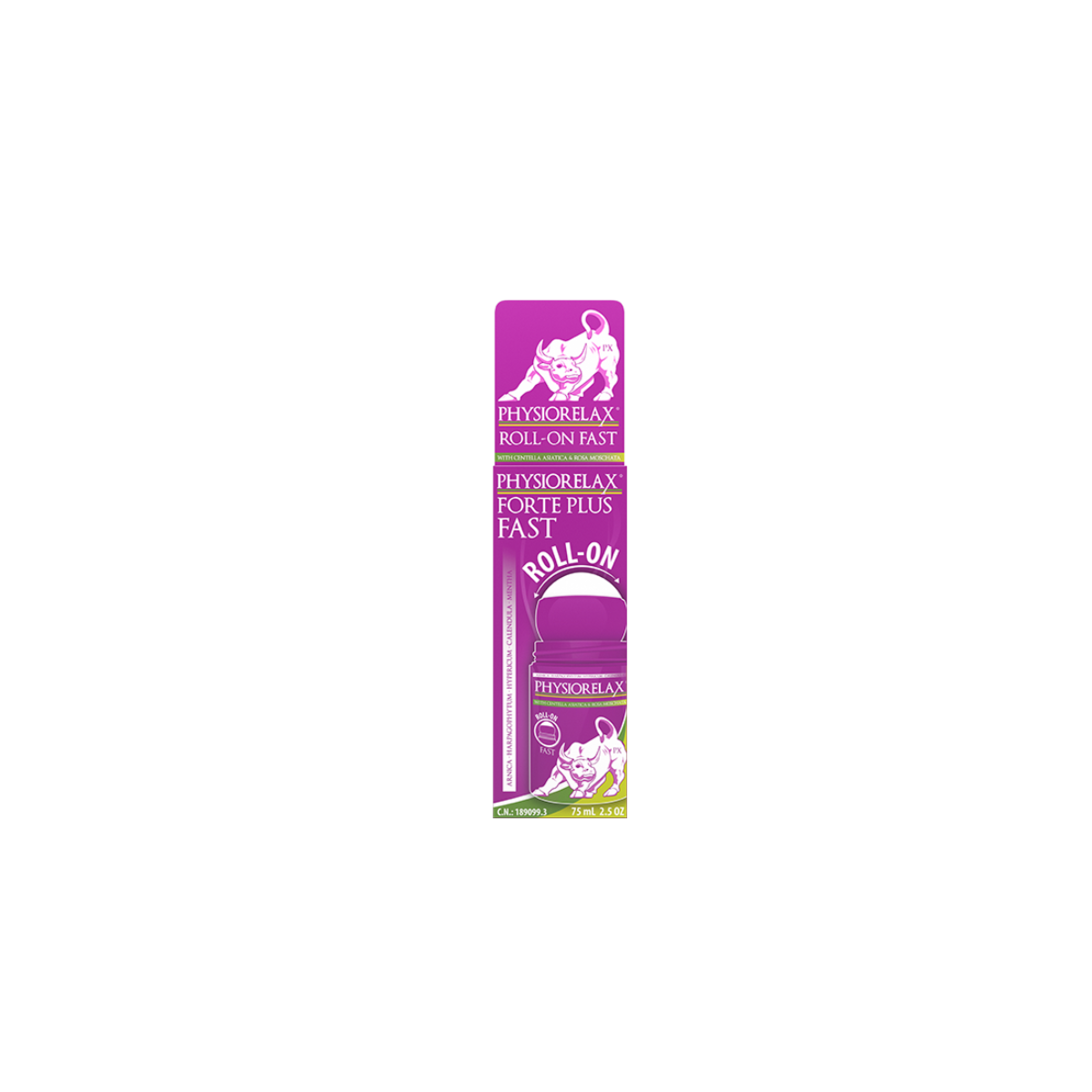 Physiorelax forte plus roll on 75 ml