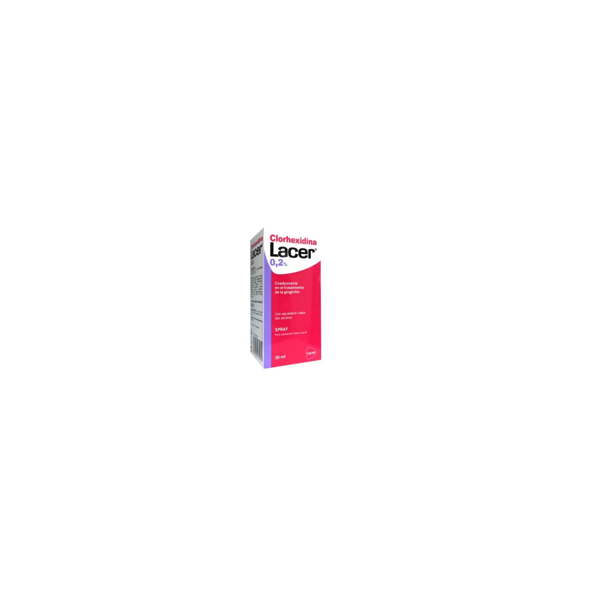 Lacer colutorio clorhexidina 0,2% spray 30 ml