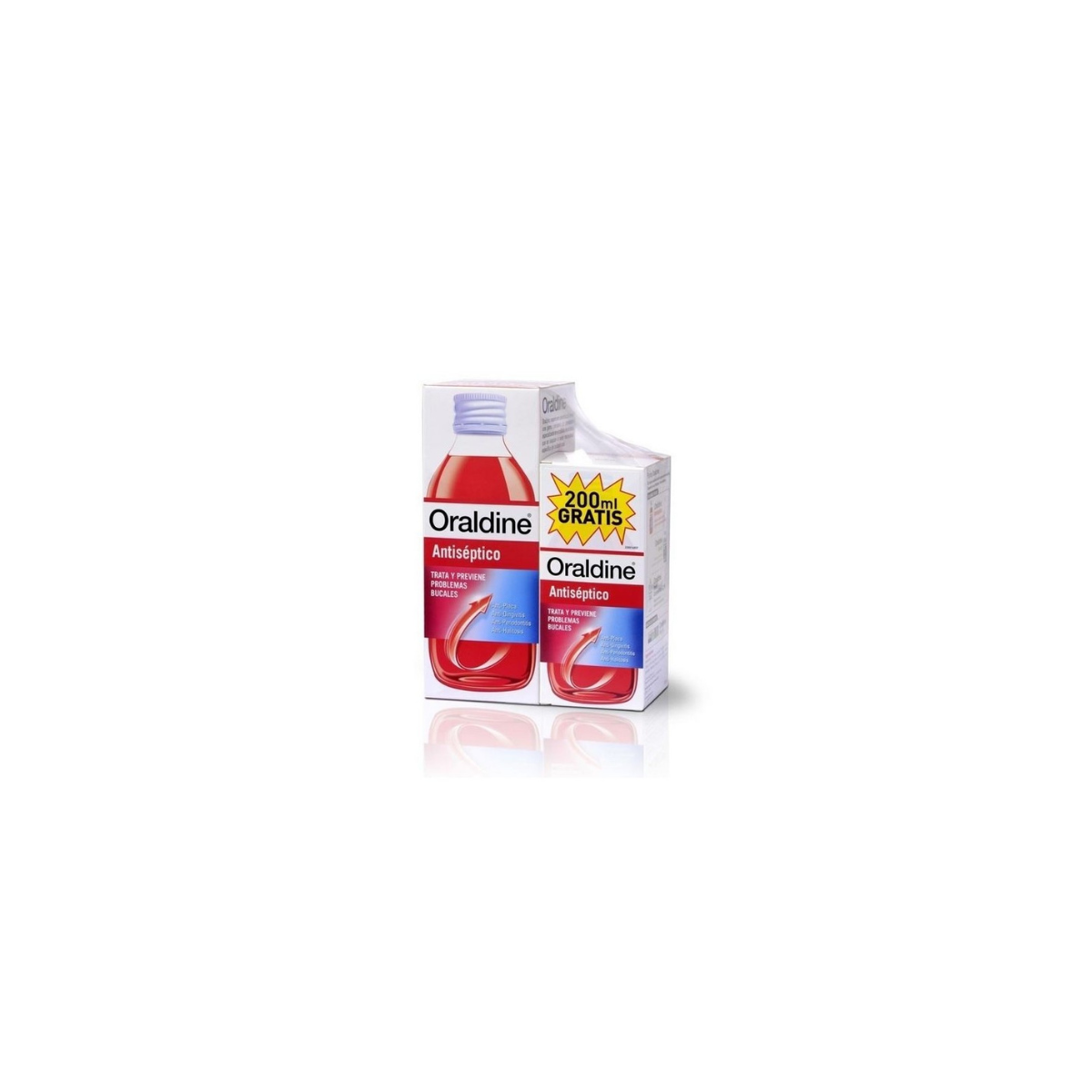 Oraldine Colutorio Antiseptico Pack 400 Ml  200 Ml