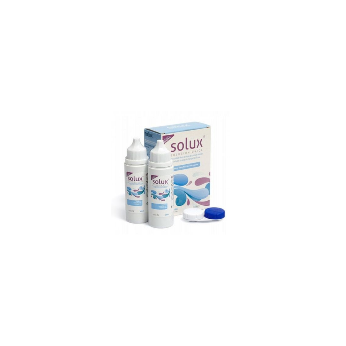 Solux solucion unica + AH 2 x 60 ml duplo