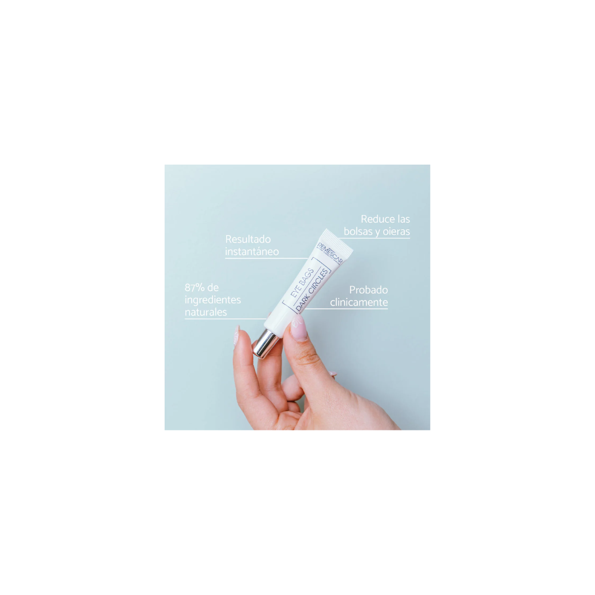 Remescar bolsas y ojeras vegetal