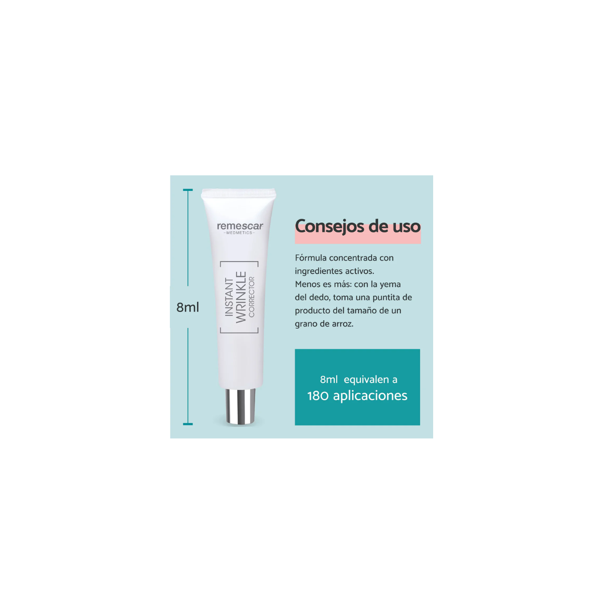Remescar corrector de arrugas vegetal