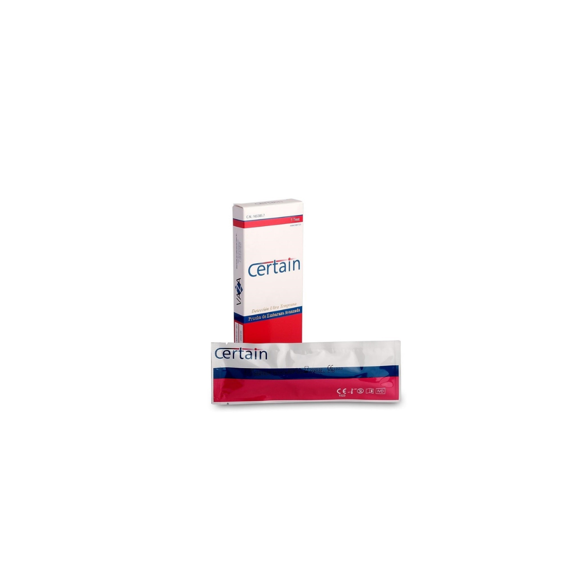 Test de embarazo certain