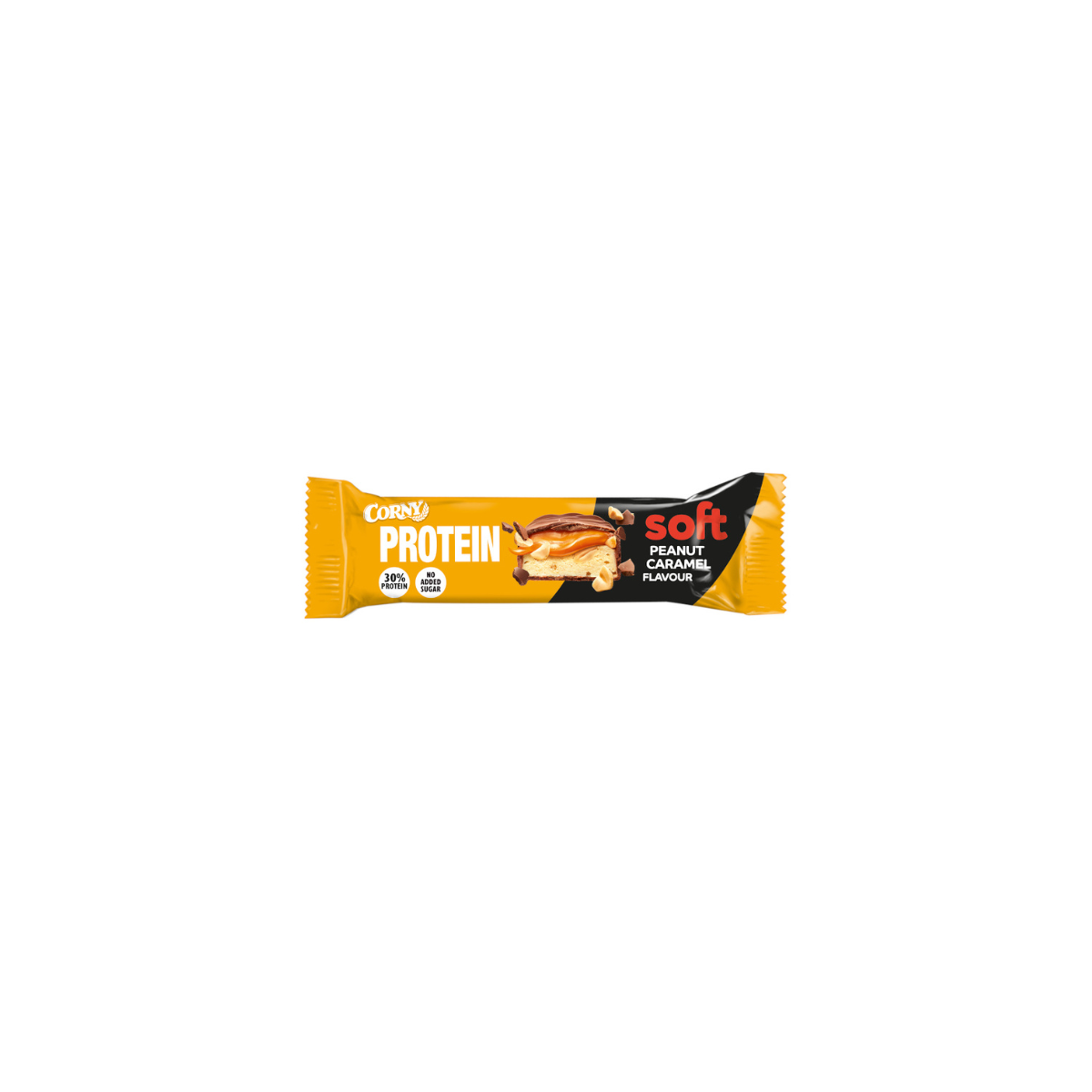 Corny 30% protein soft sabor caramelo