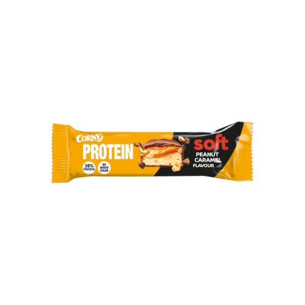 Corny 30% protein soft sabor caramelo