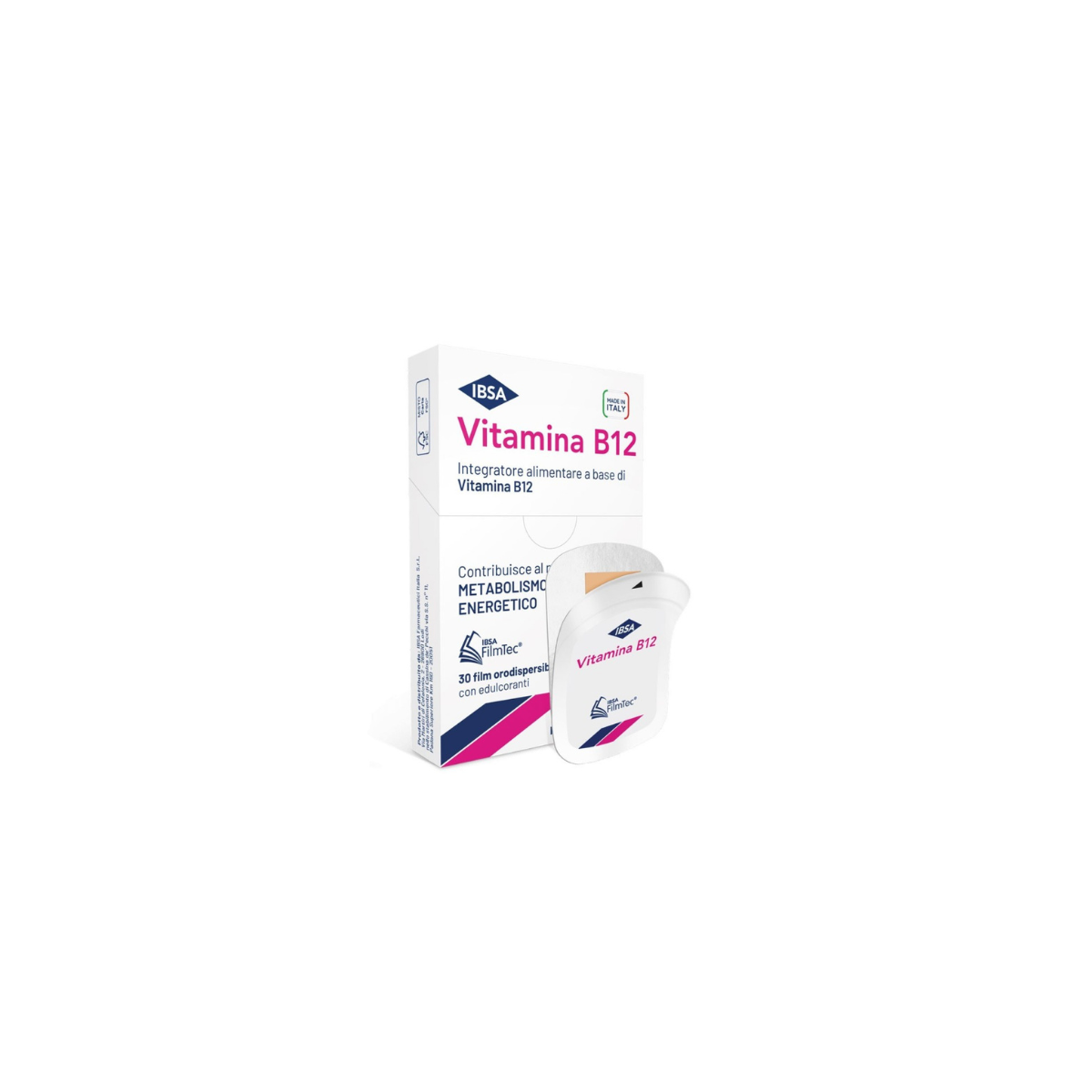 Vitamina B12 30 laminas bucodispersables sabor...
