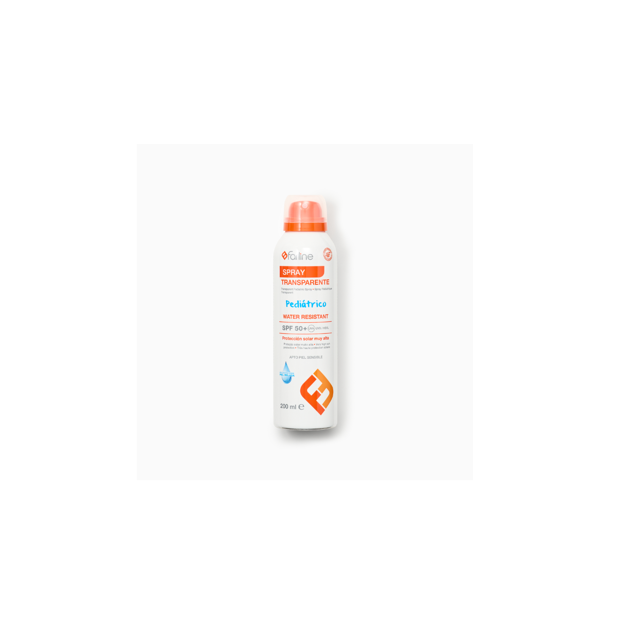 Farline spray transparente pediatrico spf50+...