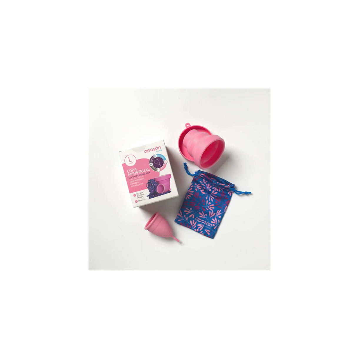 Copa menstrual aposan mujer Talla L