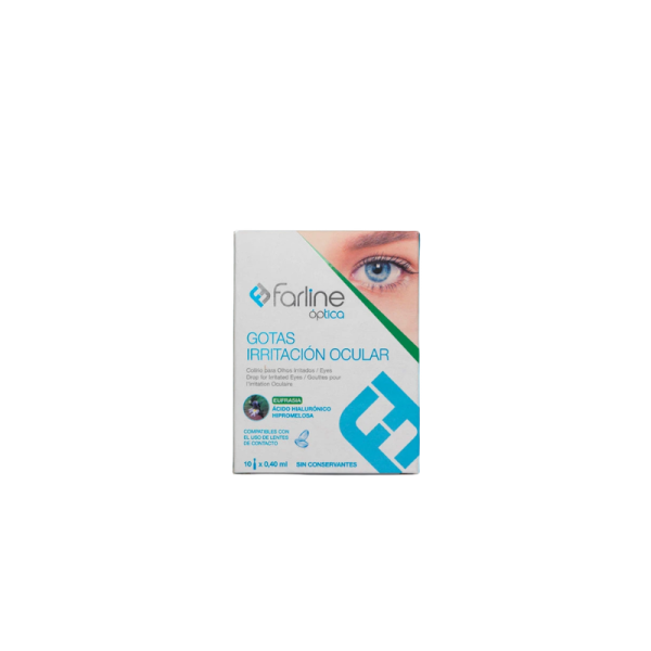 Farline optica gotas irritacion ocular 10 monodosis