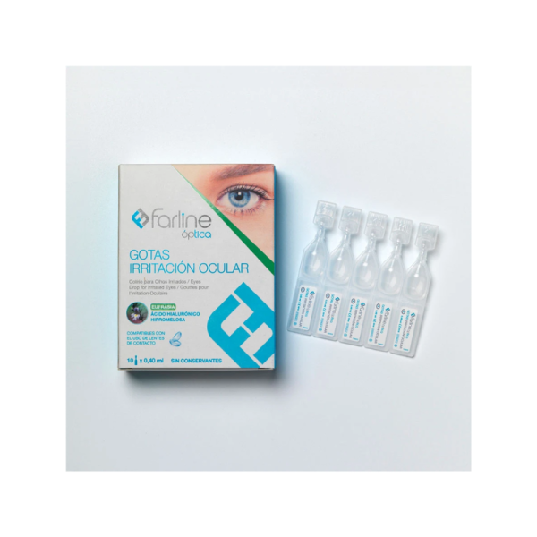 Farline optica gotas irritacion ocular 10 monodosis