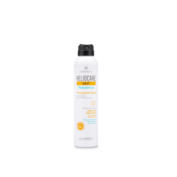 Heliocare 360 spf 50+ pediatrics spray protector