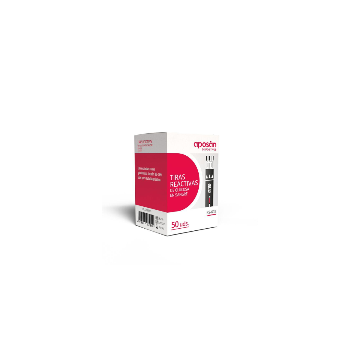 Tiras reactivas glucemia aposan dispositivos 50...