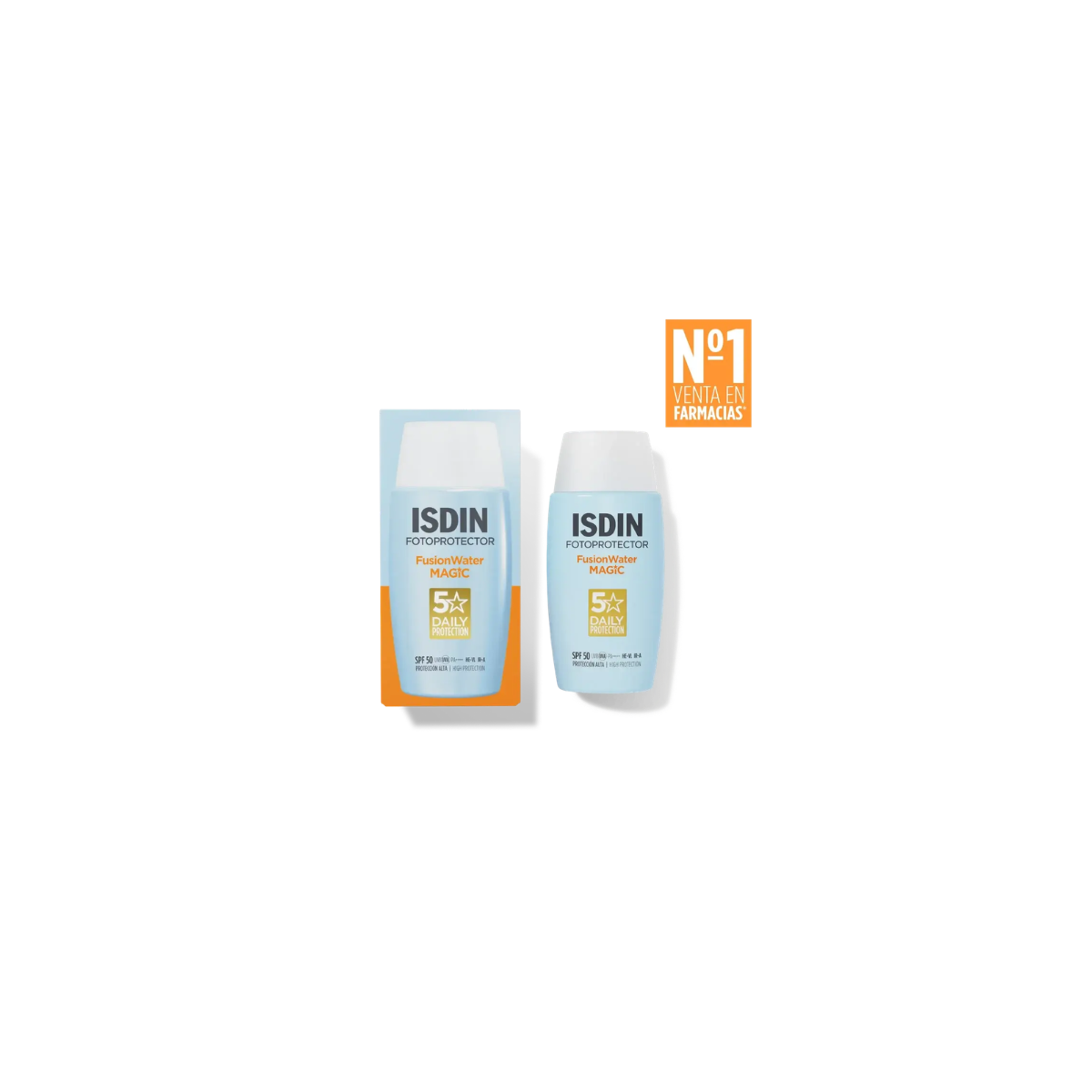 Fotoprotector Isdin Spf50 Fusion Water 50 Ml