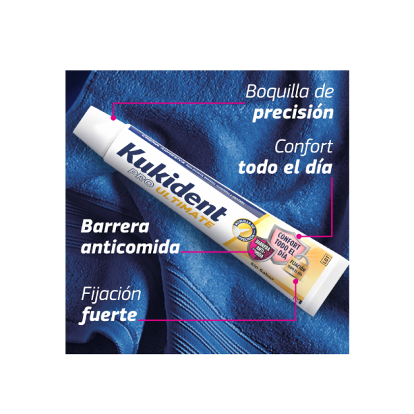 Kukident pro ultimate 40 g sin sabor