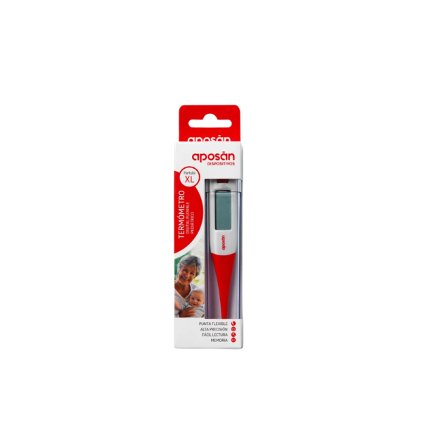 Termometro clinico digital aposan flexible pediatrico xl