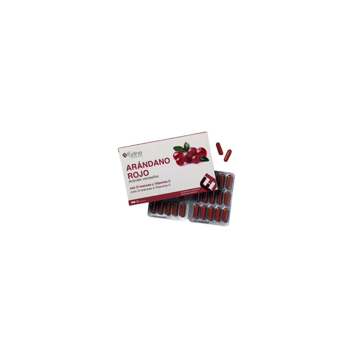 Farline arandano rojo 30 capsulas
