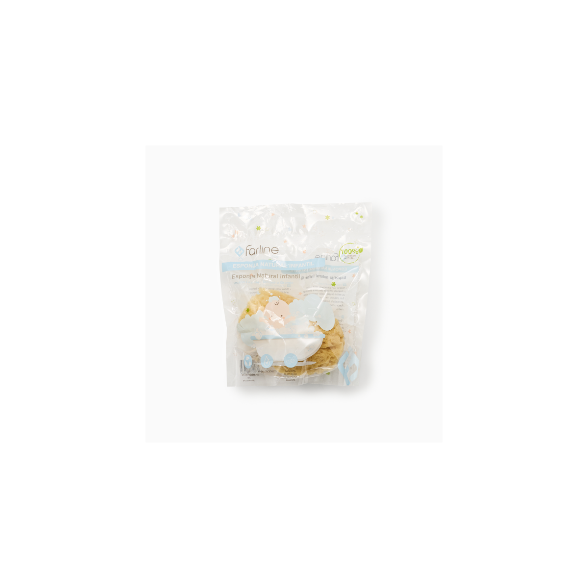Esponja infantil natural aposan