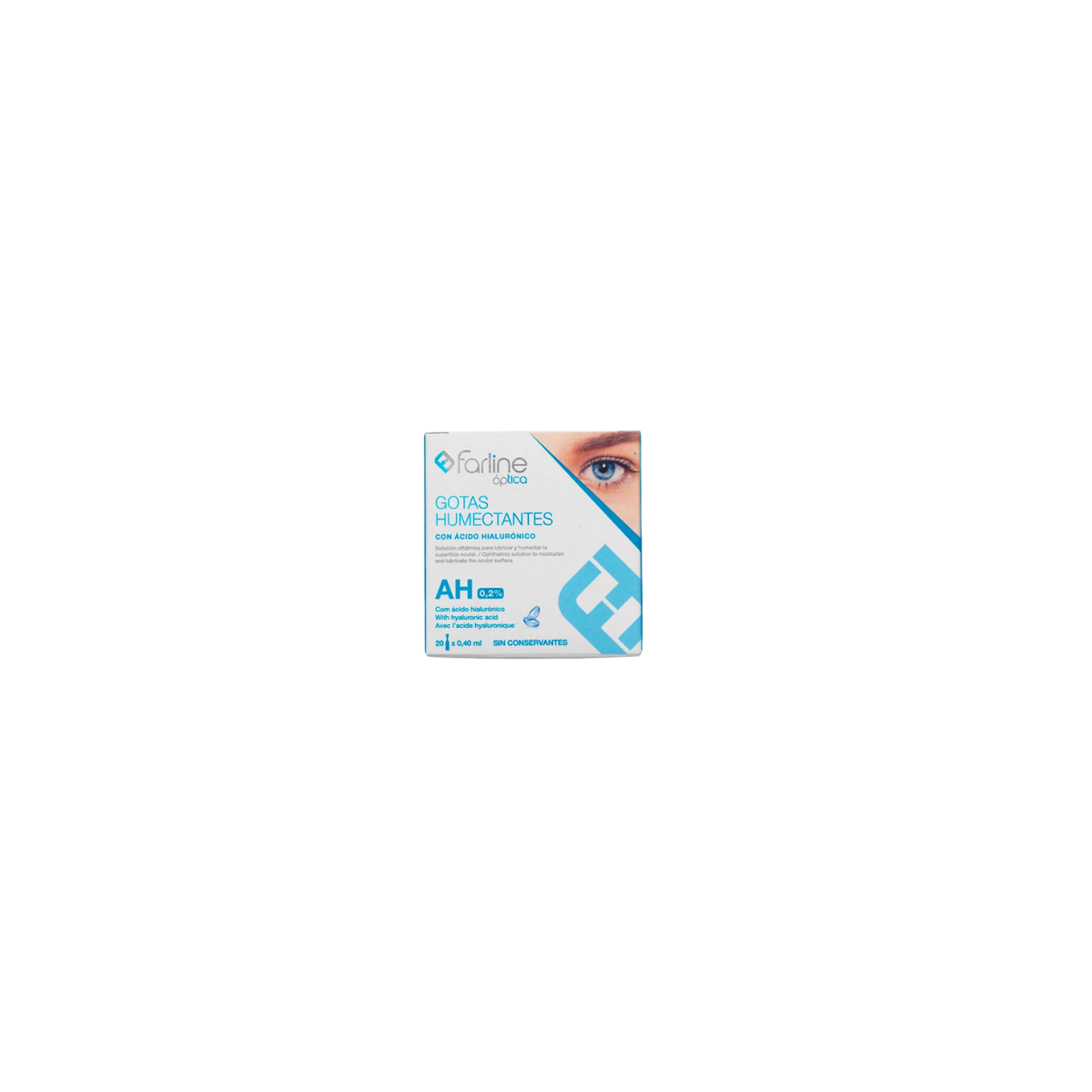 Farline optica gotas humectante AH 0,2% gotas...