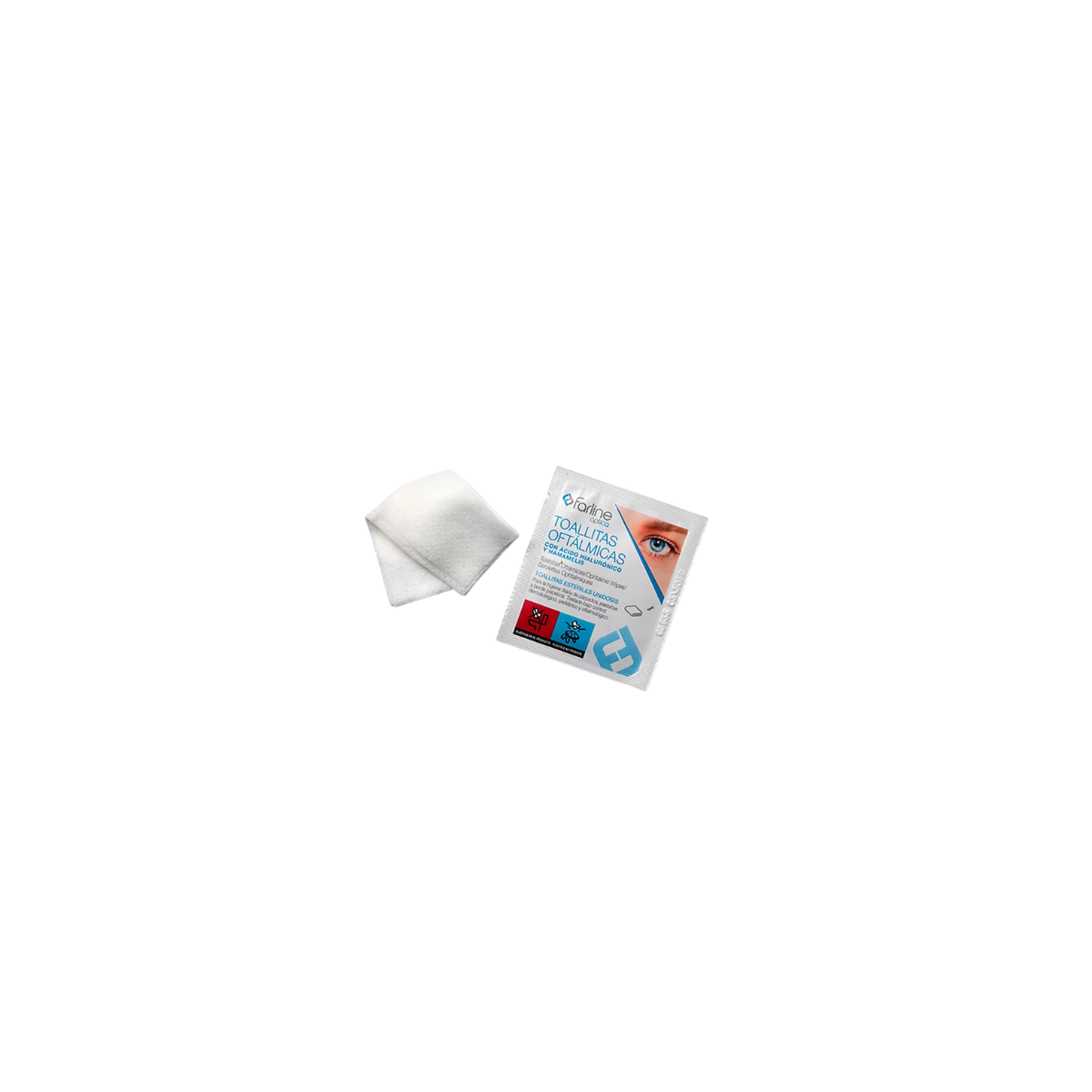 Farline optica toallitas oftalmicas AH cold and...
