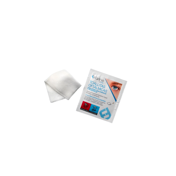 Farline optica toallitas oftalmicas AH cold and hot 10 unidades
