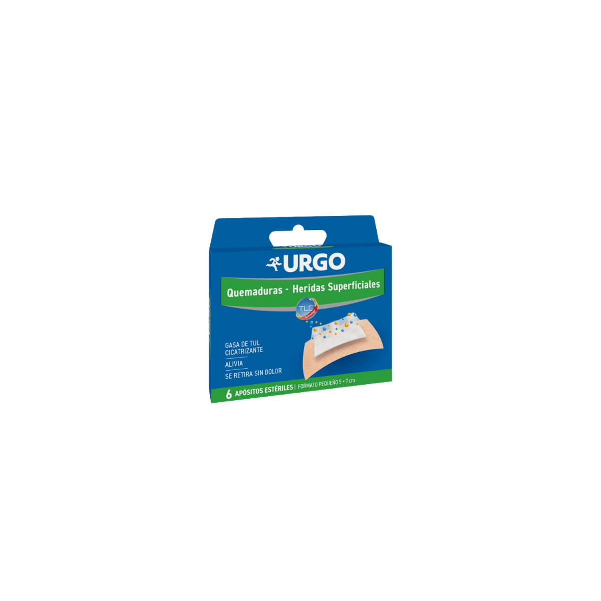 Urgo quemaduras heridas superficiales 6...